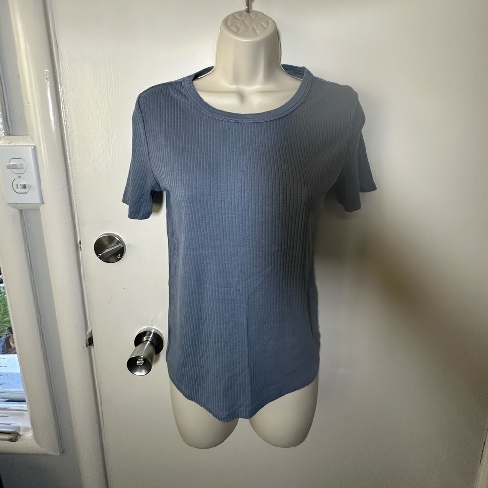 Lucky Brand Blue Short Sleeve Tee